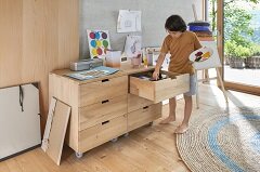 Vollauszug-Führungsschienen mit Blumotion 30kg 560H