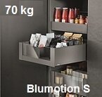 Korpusschienen Legrabox Blumotion S 70kg