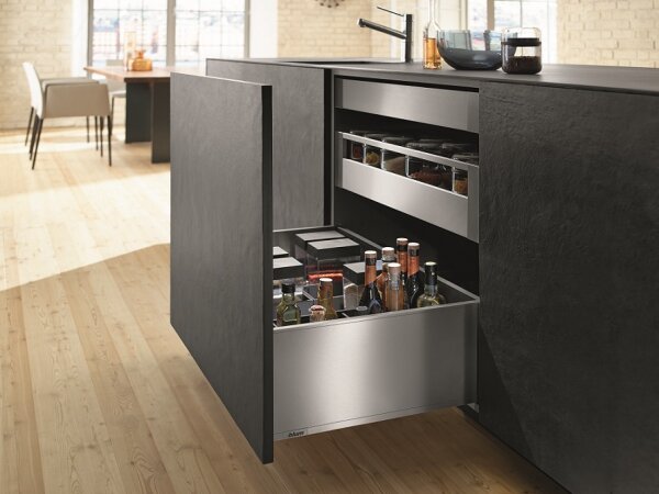 770F5002I blum LEGRABOX pure, Inox  Zarge F=239,9mm, NL=500 mm