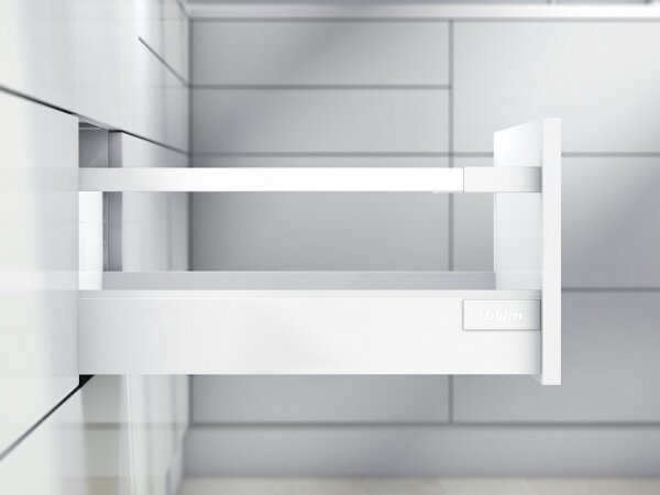 Bausatz Tandembox Antaro, Systemhöhe D=224 mm mit Reling, mit Korpusschiene 30/65 kg Blumotion