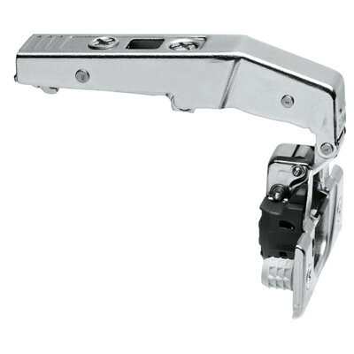 79B9580 CLIP top BLUMOTION Stollenscharnier 95°, 3 mm gekröpft, Topf: Einpressen