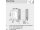 70T4500CTL CLIP top CRISTALLO-Scharnier, 110°, gerade, ohne Feder, Topfbefestigung: Kleben