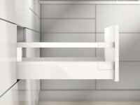 Bausatz Tandembox Antaro, Systemhöhe C=192 mm mit Reling, mit Blumotion, Korpusschiene 30/65 kg, für Tip-On-Blumotion geeignet