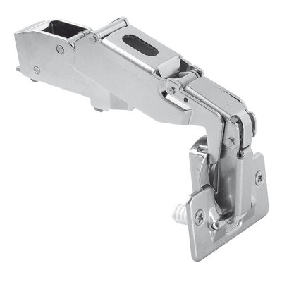 71T6680 CLIP top Weitwinkelscharnier 170°, 9,5 mm gekröpft, mit Feder, Topf: Einpressen