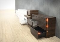 Z80V000A CABLOXX Synchronisierung, Set (Aufnahme links/rechts, 2 Hebel) ab Korpusbreite 600 mm