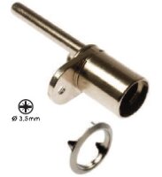 101904 Zentralverschluss-Gehäuse, einfach, 12 mm Hub