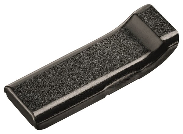 70.1663 onyx Scharnier-Abdeckkappe gekröpfter Bandarm