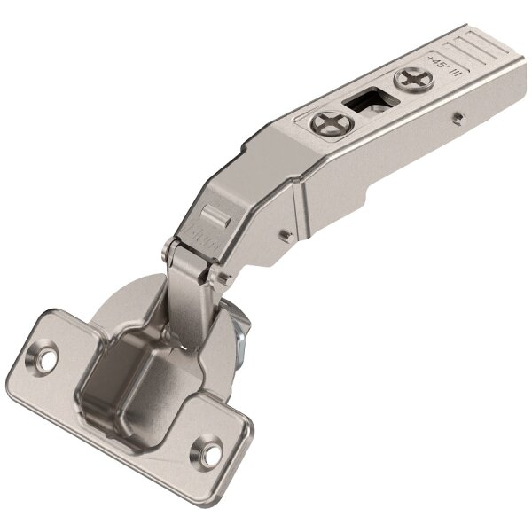 78A9458.T CLIP top 95° Winkelscharnier +45° III, max. aufschlagend, ohne Feder, Topf: Schrauben