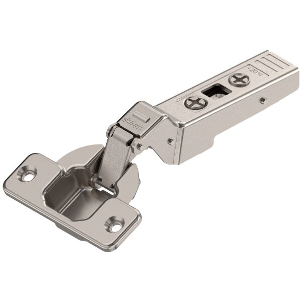78A9555.T CLIP top 95° Winkelscharnier +20° II, aufschlagend, ohne Feder, Topf: Schrauben