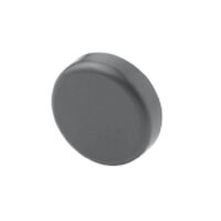 Glastürscharnier-Topfabdeckung, schwarz