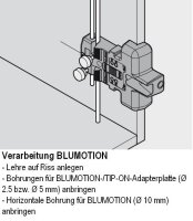 65.5000 Bohrlehre für BLUMOTION