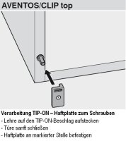65.5210 Haftplatten-Positionierungslehre für TIP-ON-Haftplatten