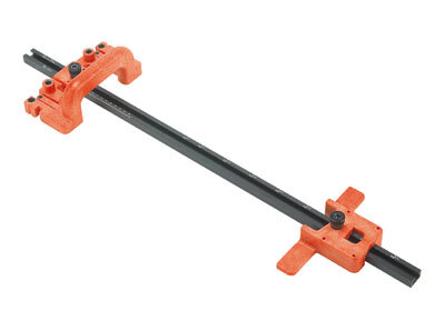 ZML.1150.03 Bohrlehre für SERVO-DRIVE-Trägerprofilaufnahme, oben und unten