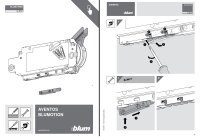 22K2024 Blumotion Austauschdämper - Typ 02 für AVENTOS HL / HS Kraftspeicher Typ HS 20S2A0x / 20S2B0x / 20S2D0x und HL 20L210x / 20L230x-