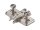 173S6100 CLIP Montageplatte, 0 mm, Stahl, Spax-Schrauben, HV: Langloch