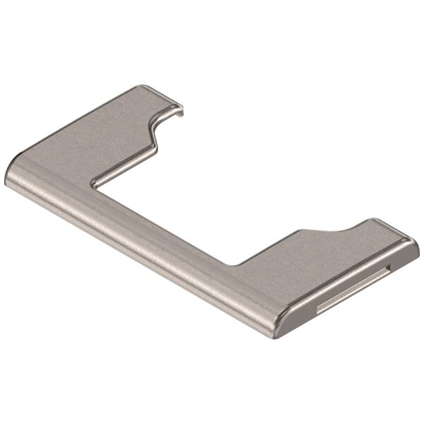 70T4504 Topfabdeckkappe für CRISTALLO- und Scharniere  für dünne Türen, vernickelt