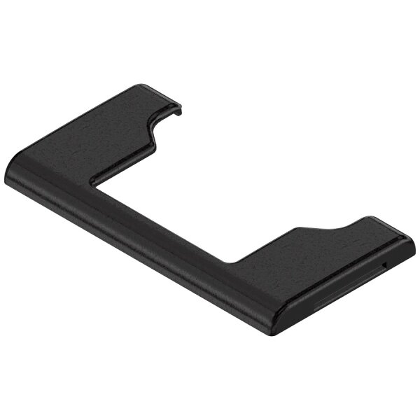 70T4504 onyx Topfabdeckkappe für CRISTALLO- und Scharniere  für dünne Türen