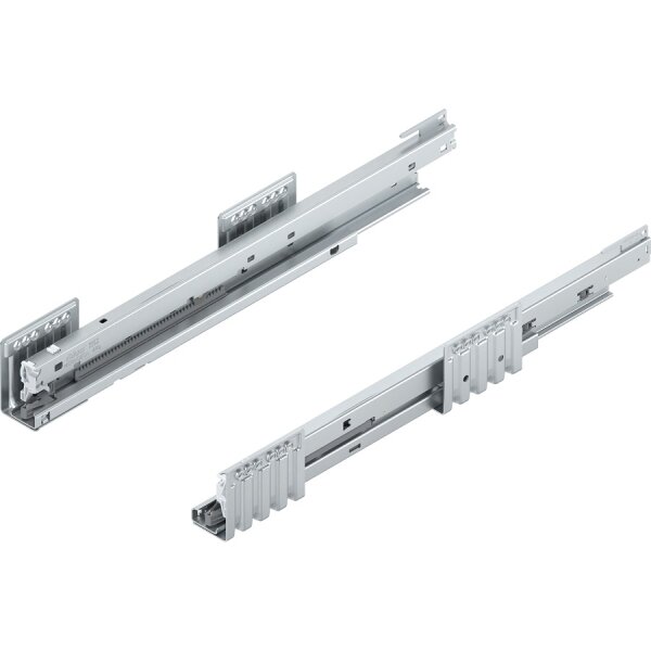 450.4501B MERIVOBOX Korpusschiene BLUMOTION/TIP-ON BLUMOTION, Vollauszug, 40kg, NL 450mm, links/rechts