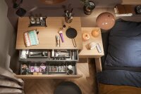 ZI7.0M07 Mitnehmer für Innenschubkasten LEGRABOX/MERIVOBOX, oriongrau