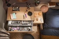 ZI7.0M07 Mitnehmer für Innenschubkasten LEGRABOX/MERIVOBOX, indiumgrau