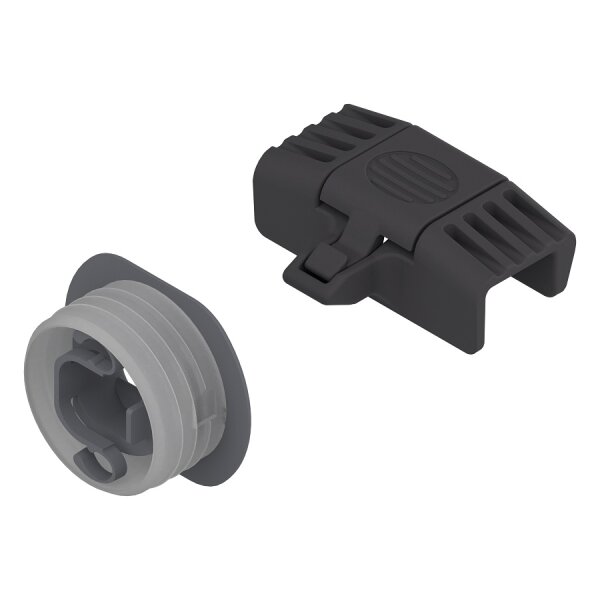 ZI7.0M07 Mitnehmer für Innenschubkasten LEGRABOX/MERIVOBOX, terraschwarz