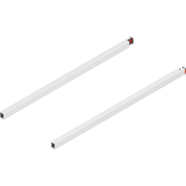 ZR4.500RS.E MERIVOBOX Längsreling, NL=500 mm, links/rechts, seidenweiß