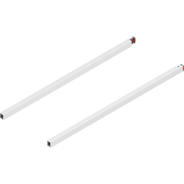 ZR4.550RS.E MERIVOBOX Längsreling, NL=550 mm, links/rechts, seidenweiß