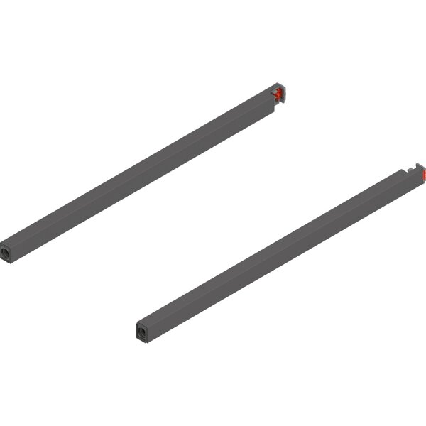 ZR4.400RS.E MERIVOBOX Längsreling, NL=400 mm, links/rechts, oriongrau