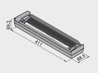 ZSZ.01F0 ORGA-LINE Folienschneider für Frischhaltefolie