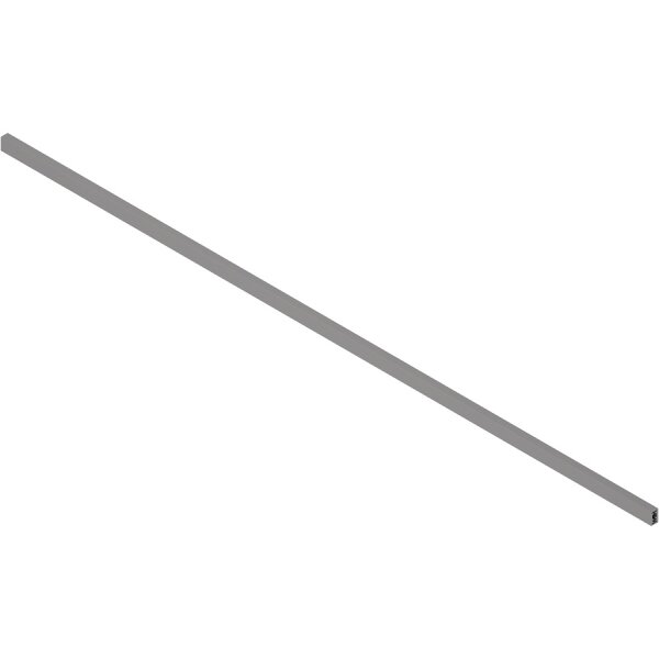 ZR4.1059U MERIVOBOX Querreling für Innenauszug, bis KB=1200mm, zum Ablängen, indiumgrau