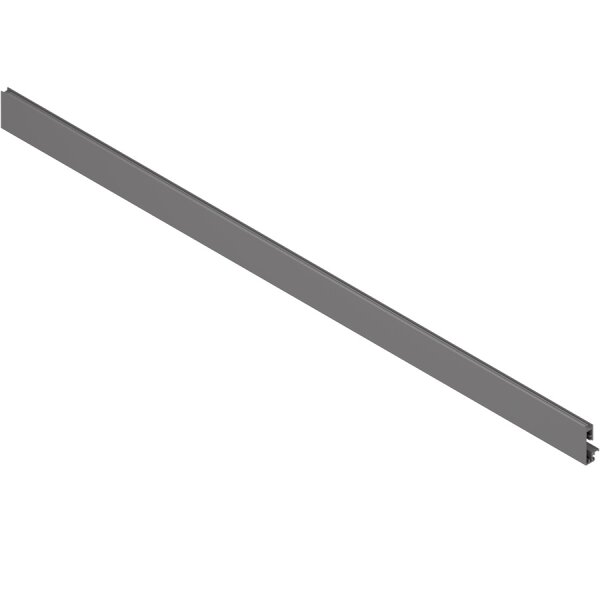 ZV4.1042NN MERIVOBOX Vorderstück m. Nut f. Innenschubkasten mit Einschubelement, oriongrau