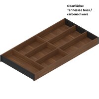 ZC7S650BH3 AMBIA-LINE Besteckeinsatz, für LEGRABOX/MERIVOBOX, Holzdesign, 7 Besteckfächer, NL=650 mm, Breite=300 mm