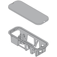 Z10NG000 SERVO-DRIVE Netzgeräthalterung, Bodenmontage