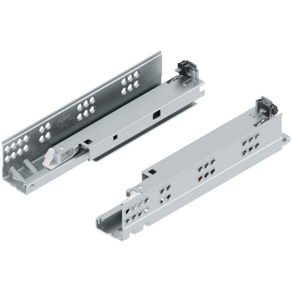 560H3200T TANDEM plus TIP-ON Vollauszug, Führung, 30 kg, NL=320 mm, mit Kupplung, links/rechts