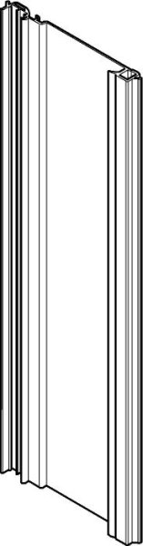 Z10T1170A SERVO-DRIVE Trägerprofil vertikal, Länge=1170 mm, LKH=1180-1189 mm, zum Ablängen