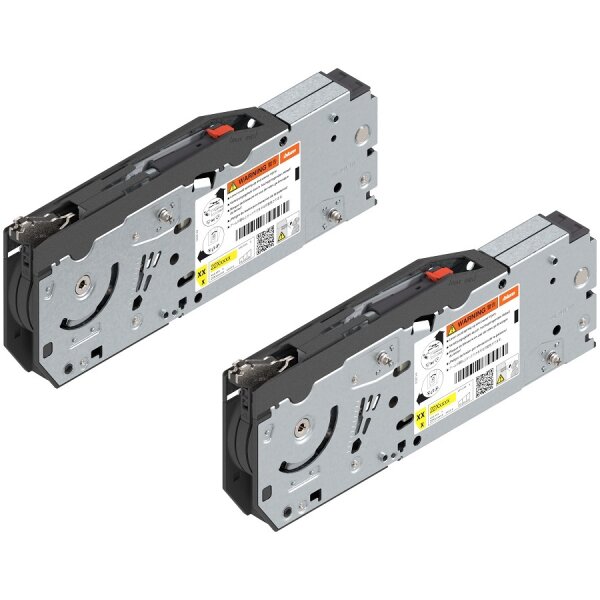 22F2510 AVENTOS HF top Hochfaltklappe, Kraftspeicher (Set), LF=2700-13500, mit SYSTEM-Schrauben, für SERVO-DRIVE