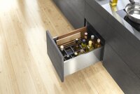 ZC7B0100S AMBIA-LINE Flaschenset, für LEGRABOX/MERIVOBOX, Schubkastenrahmen Breite 100 mm