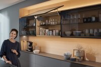 22S2500 HS top Hochschwenkklappe, Kraftspeicher (Set), KH=480-660 mm, zum Schrauben, für SERVO-DRIVE geeignet