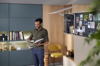 22S2810 AVENTOS HS top Hochschwenkklappe, Kraftspeicher (Set), KH=650-800 mm, mit SYSTEM-Schrauben, für SERVO-DRIVE