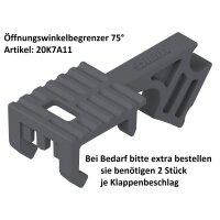 20K2B00.06 AVENTOS HK-S Hochklappe Kraftspeicher, LF=220-500 (bei 2 St.) inkl. ADK hellgrau 20K2B00.06 35