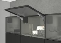 20K2E00T06 AVENTOS HK-S Hochklappe, Kraftspeicher TIP-ON, LF=960-2215 (bei 2 St.) inkl. ADK tiefgrau 20K2E00T06 37