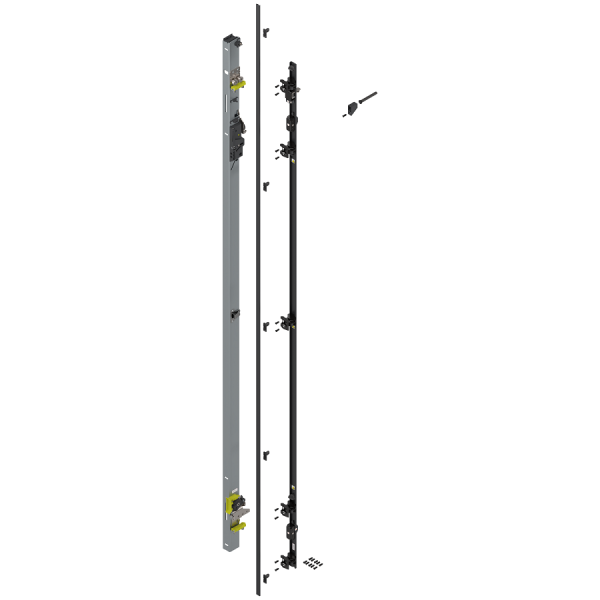 801T1350.L3 REVEGO uno, Scharnierträger Set, für Pockethöhe 1357–1506 mm, links