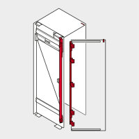 801T2550.L3 REVEGO uno, Scharnierträger Set,...