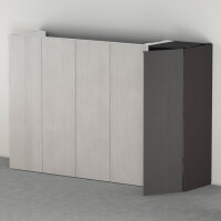 801T2550.R3 REVEGO uno, Scharnierträger Set, für Pockethöhe 2557–2706 mm, rechts