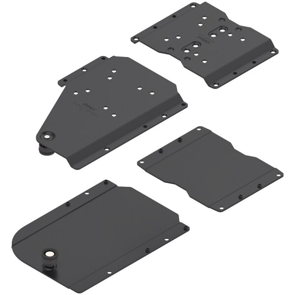 802V780B.R3 REVEGO duo, Pocketverbinder (Set), für Aufsatzschrank, für Pocketseitendicke 18 bis 19 mm, rechts