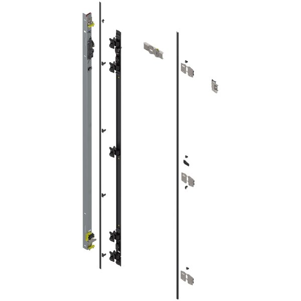 802T2400.L3 REVEGO duo, Scharnierträger Set, für Pockethöhe 2407–2556 mm, links