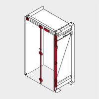 802T1350.R3 REVEGO duo, Scharnierträger Set,...