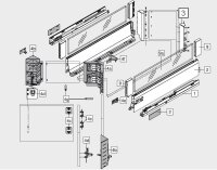 TANDEMBOX intivo/antaro Eck-Rückwand- und...