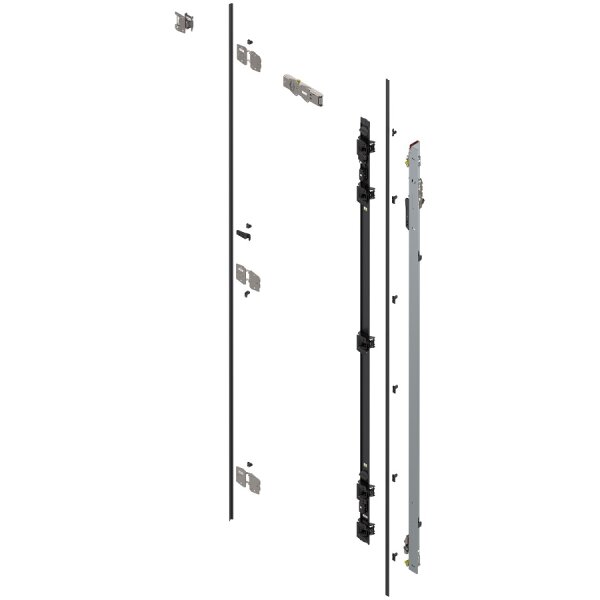 802T2250.R3 REVEGO duo, Scharnierträger Set, für Pockethöhe 2257–2406 mm, rechts