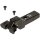 71T960AOX onyx CLIP top Alurahmenscharnier 95°, Mittelanschlag, mit Feder, Topf: Schrauben, onyxschwarz